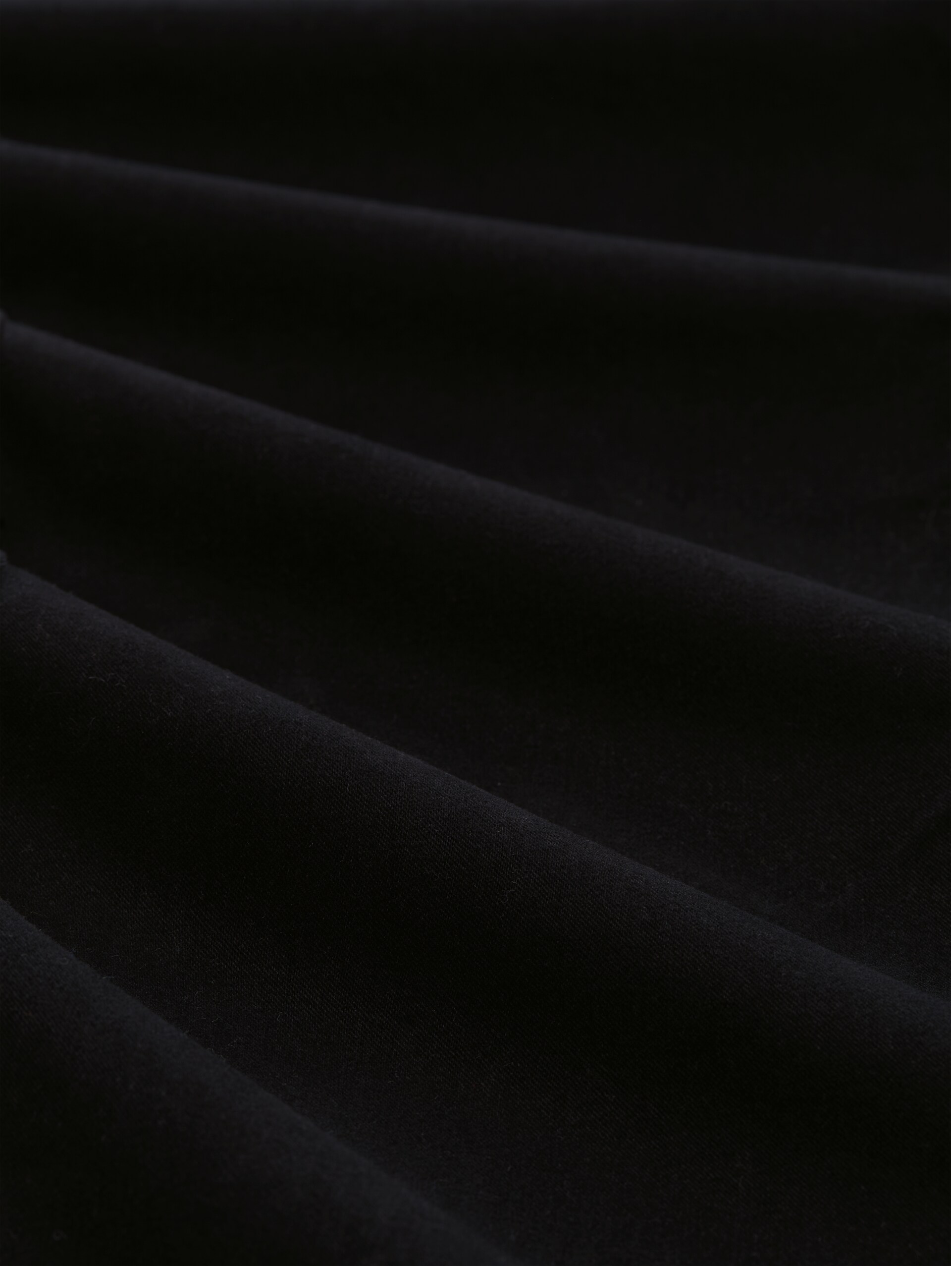 TTEDDA SLIM Hose - deep black - Material-Ansicht