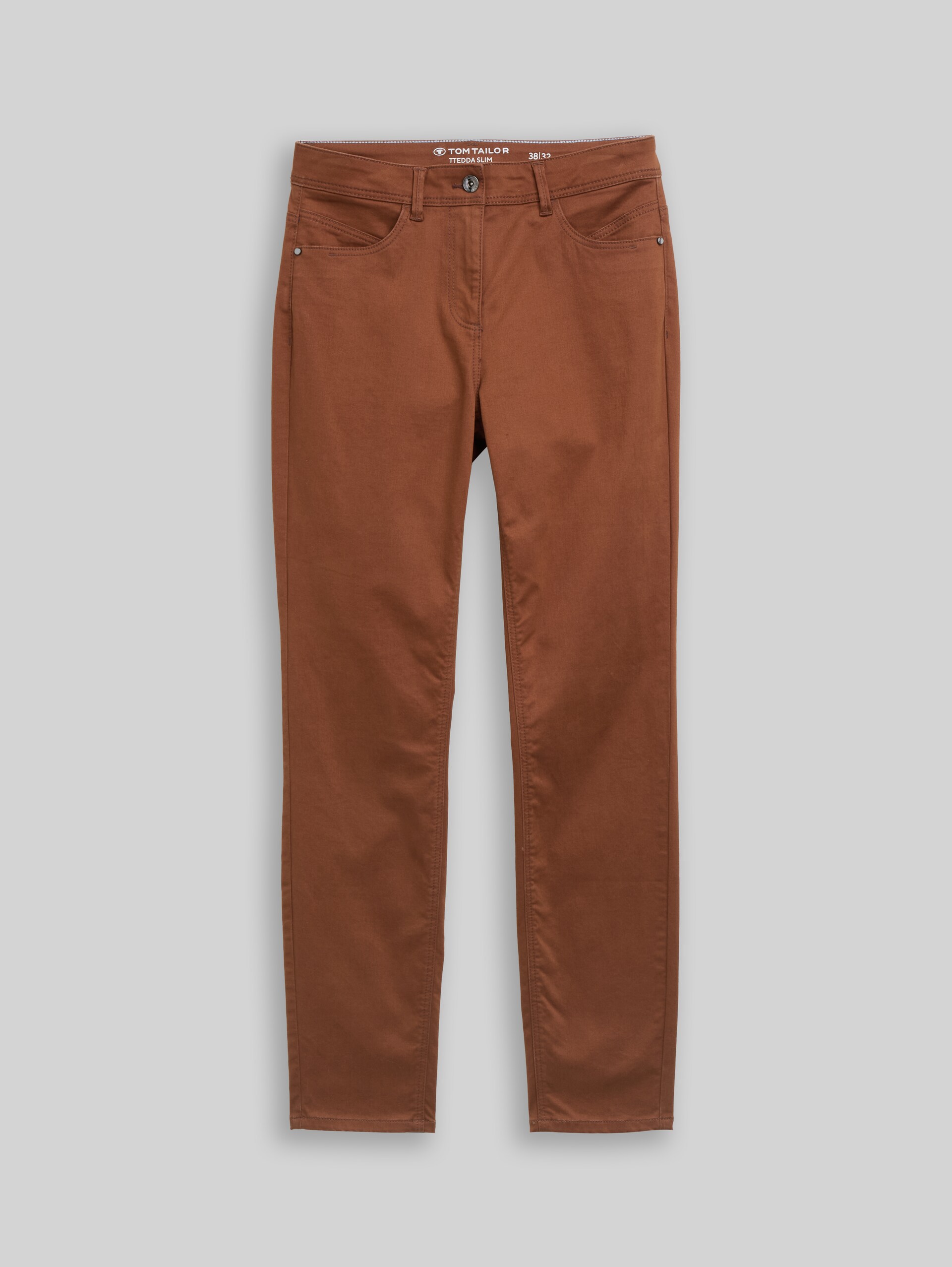 TTEDDA SLIM broek - camel - Product vooraanzicht