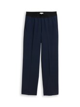 Ausgewählt, Straight Hose mit Bügelfalte von Tom Tailor, blau