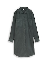 Ausgewählt, Cordkleid mit Eingriffstaschen von Tom Tailor, grün