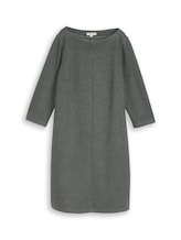 Non sélectionné, Robe confortable à effet chiné par Tom Tailor, verdoyant
