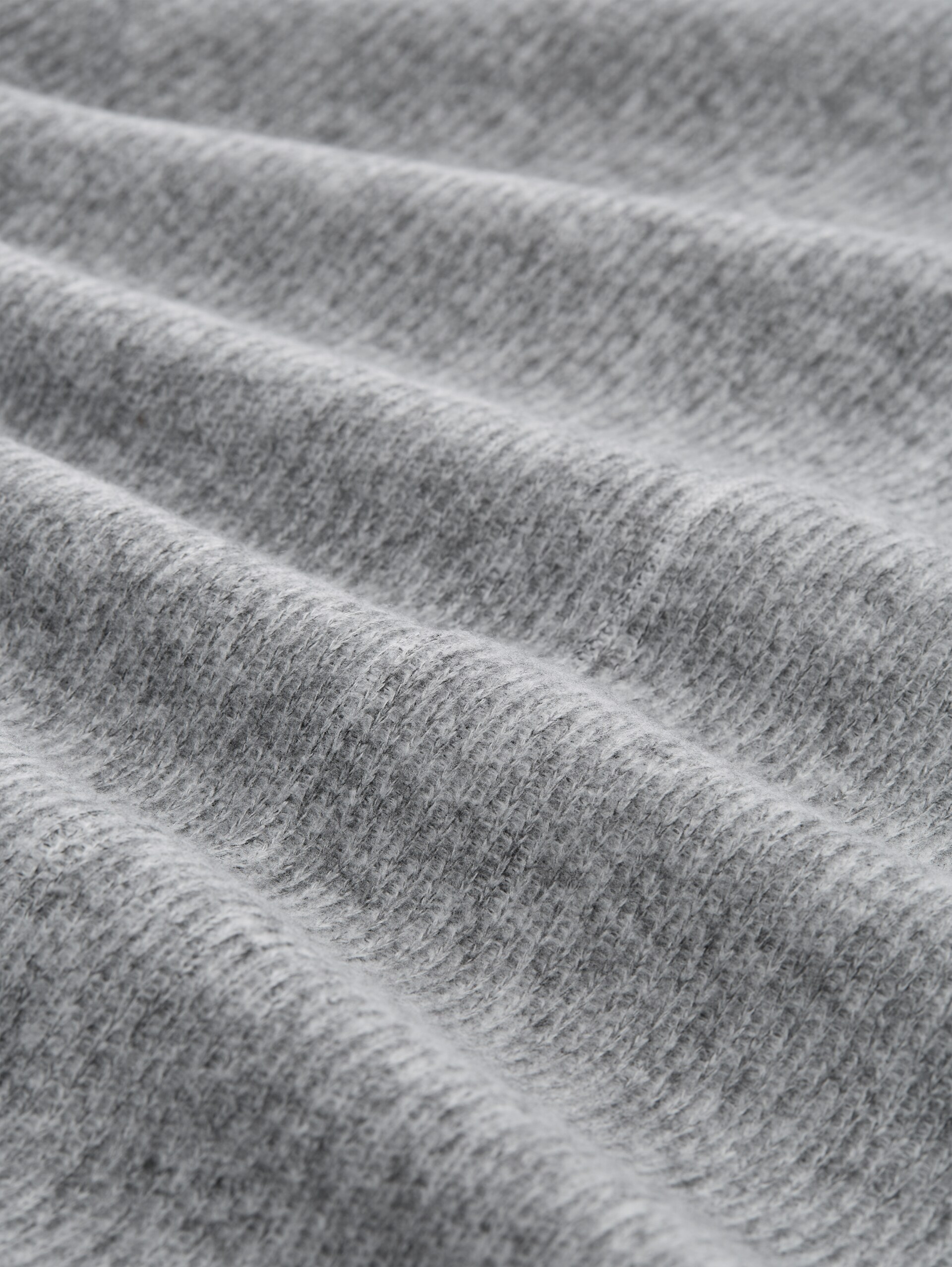 Robe confortable à effet chiné - soft grey melange - Vue de la matière