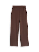 Geselecteerd, Scuba-broek met wijde pijpen door Tom Tailor, bruin