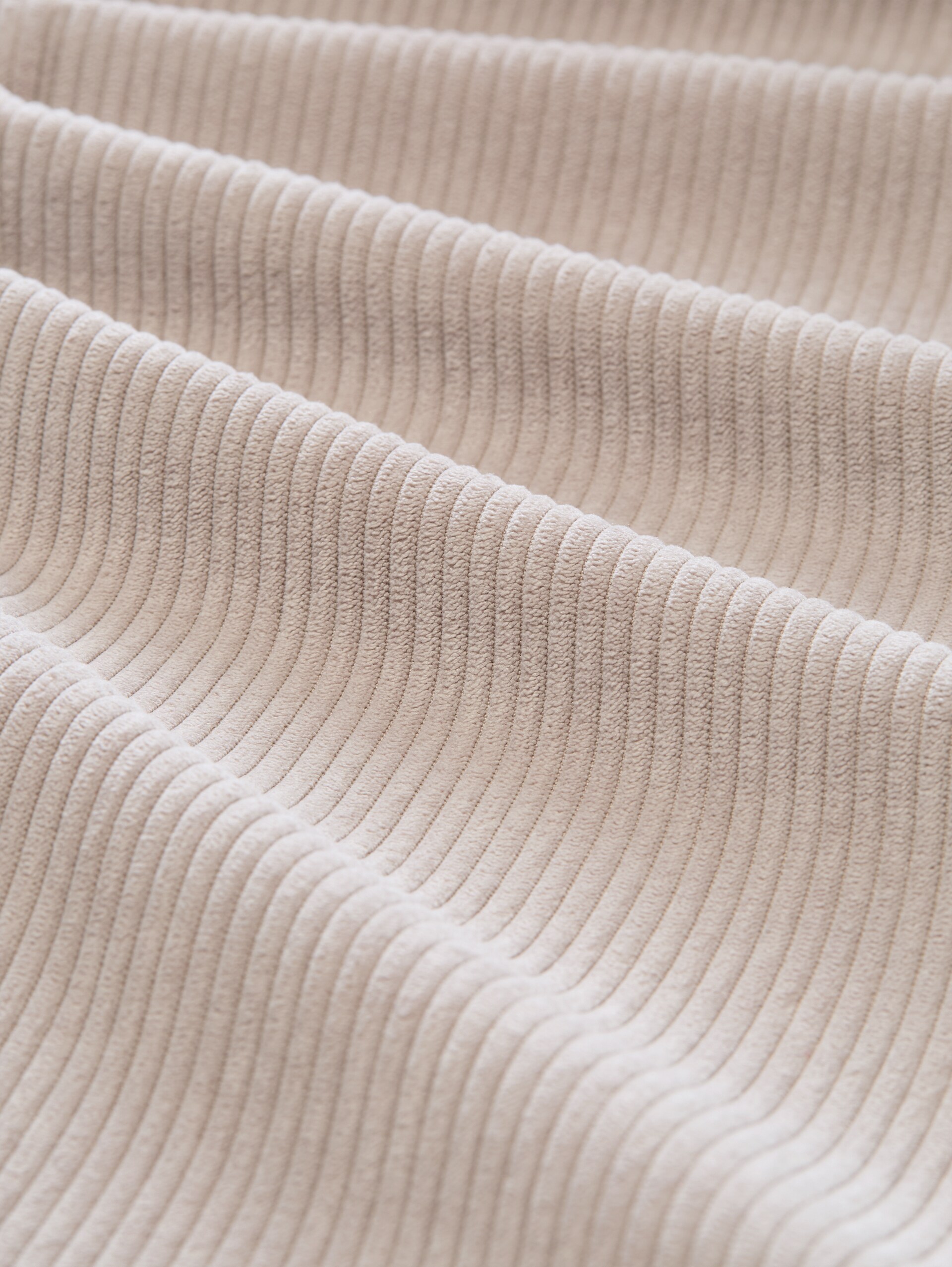 Barrel Cordhose mit Kordelzug - atmosphere beige - Material-Ansicht