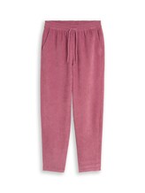 Nicht ausgewählt, Barrel Cordhose mit Kordelzug von Tom Tailor, rosa