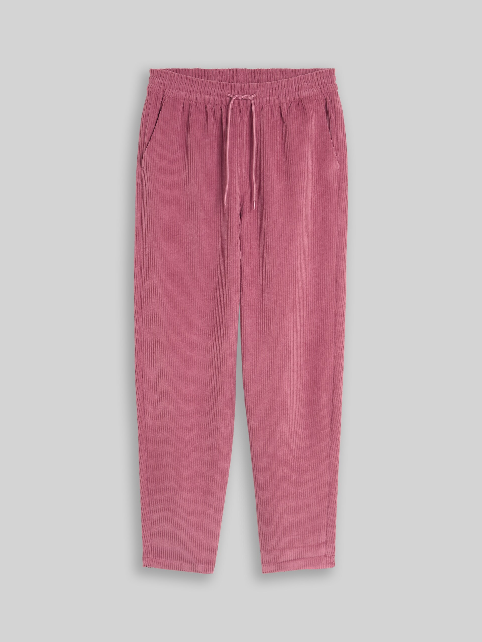 Barrel Cordhose mit Kordelzug - dusty berry - Vorder-Produkt-Ansicht