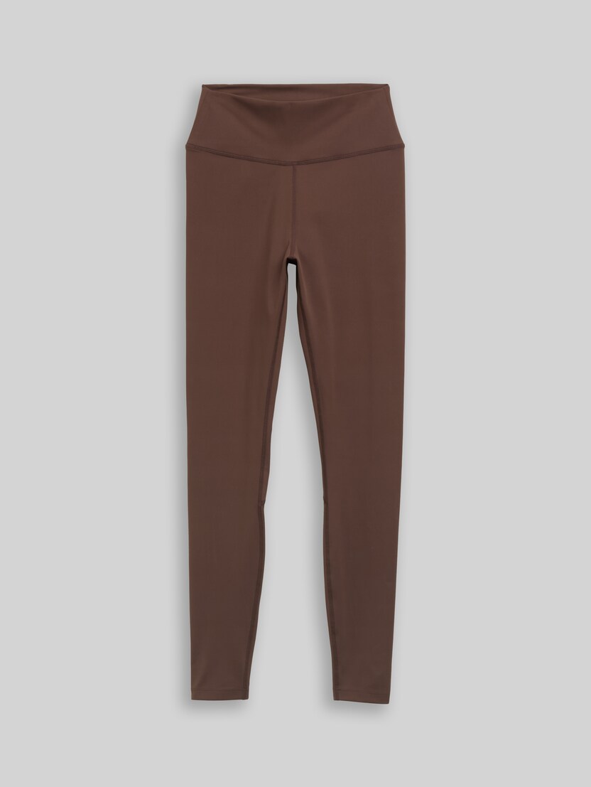 Sports leggings by Denim Female, cool dark brown
