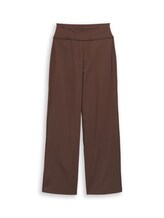 Geselecteerd, Sportbroek met wijde pijpen door Tom Tailor, bruin