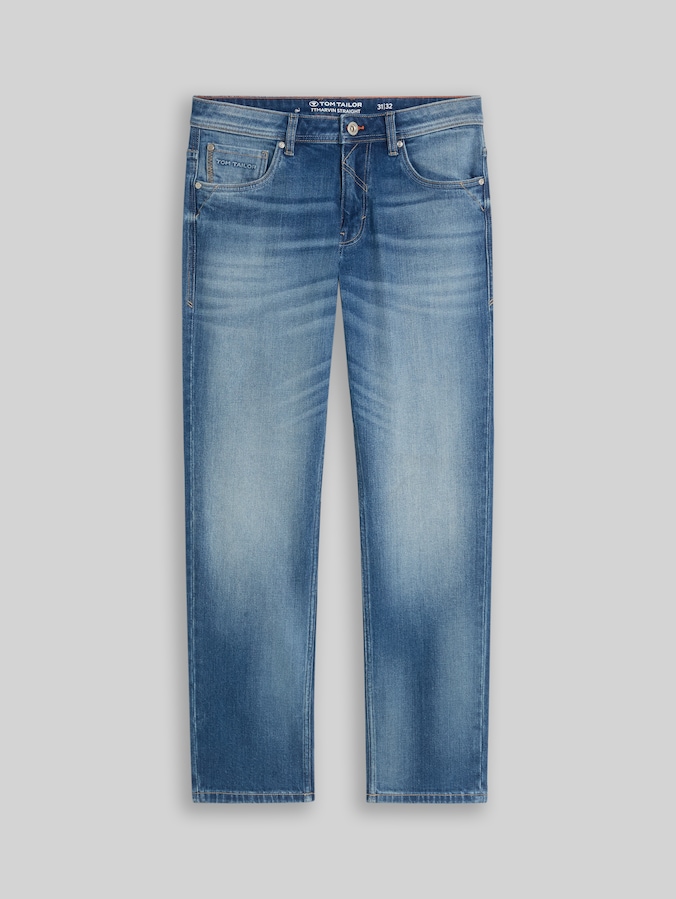 TTMARVIN STRAIGHT Jeans mit Stretch von Men, heavy used mid blue denim