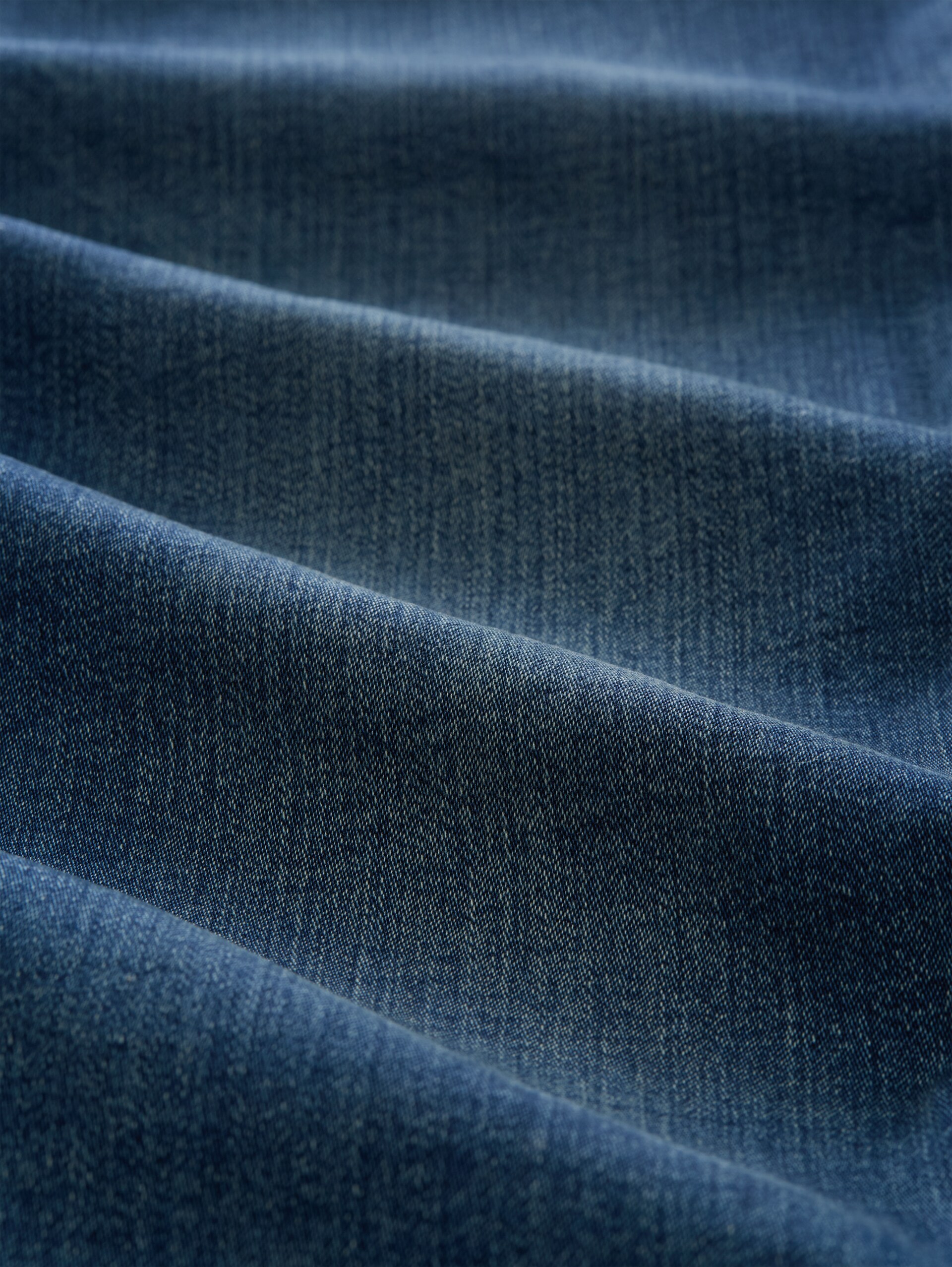TTTROY SLIM-jeans - Tinted Blue Denim - Materiaalweergave