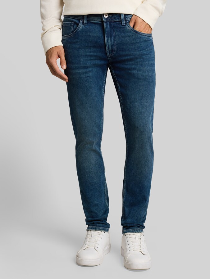 TTTROY SLIM Jeans von Men, Tinted Blue Denim