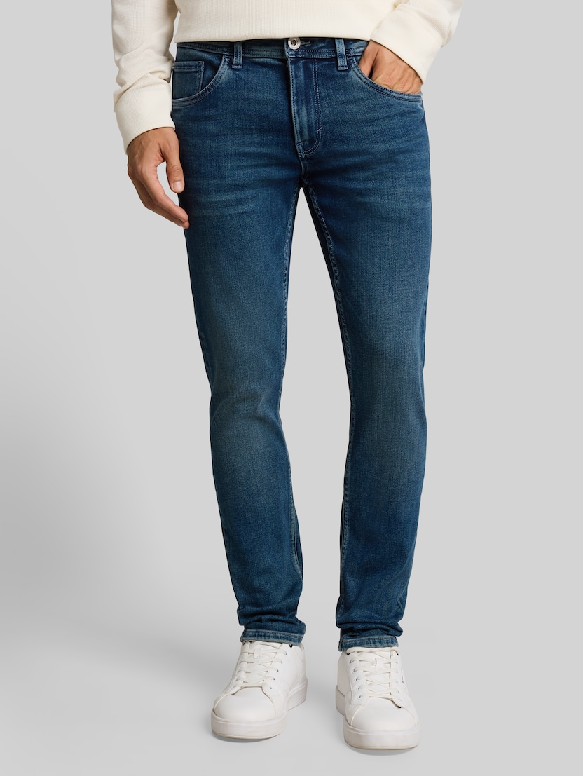 TTTROY SLIM-jeans door Men, Tinted Blue Denim