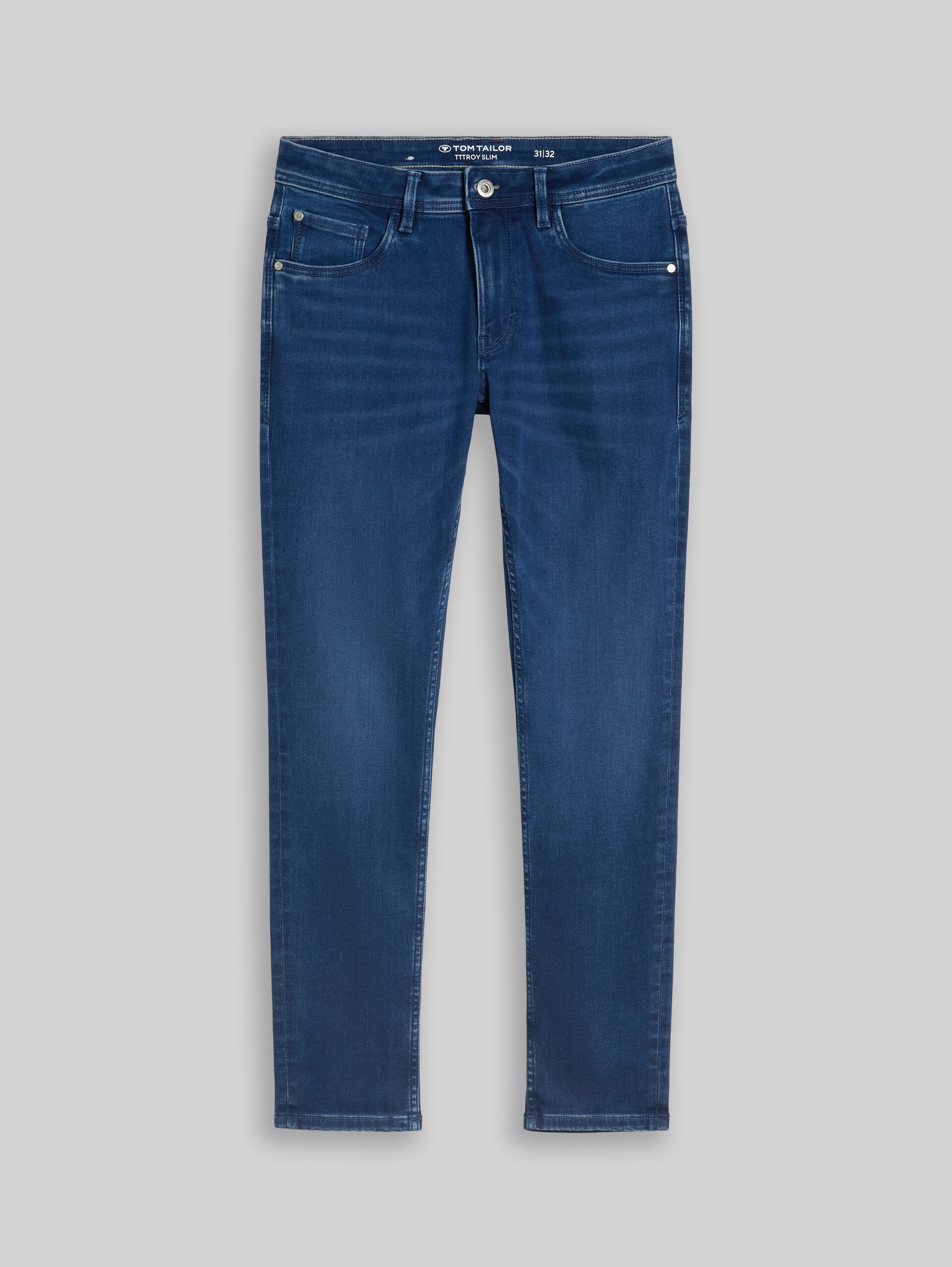TTTROY SLIM Jeans - mid stone bright blue denim - Vorder-Produkt-Ansicht