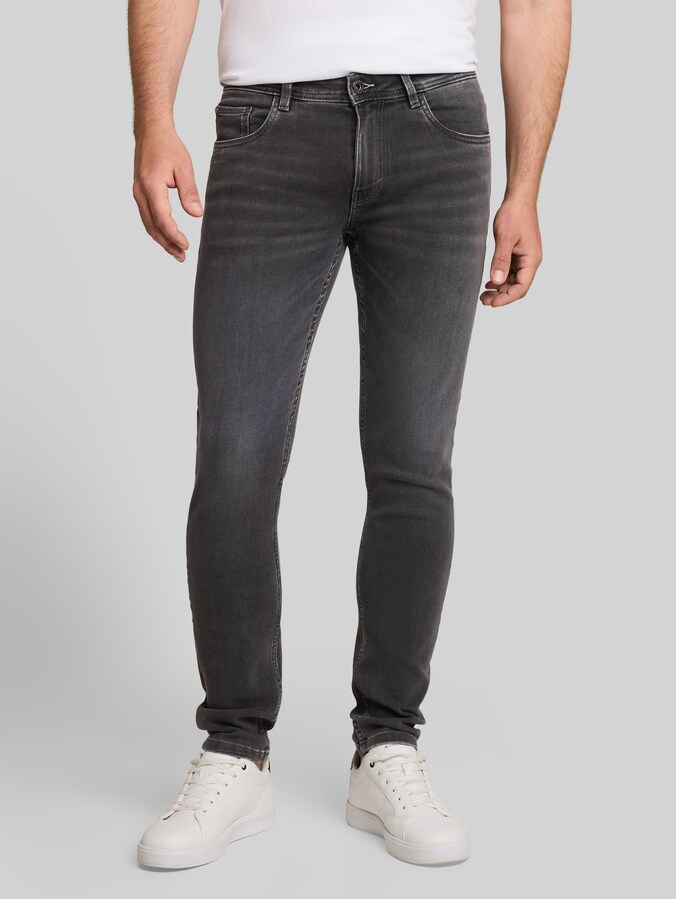 TTTROY SLIM Jeans von Men, clean dark stone grey denim