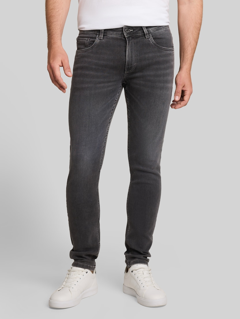 TTTROY SLIM Jeans von Men, clean dark stone grey denim