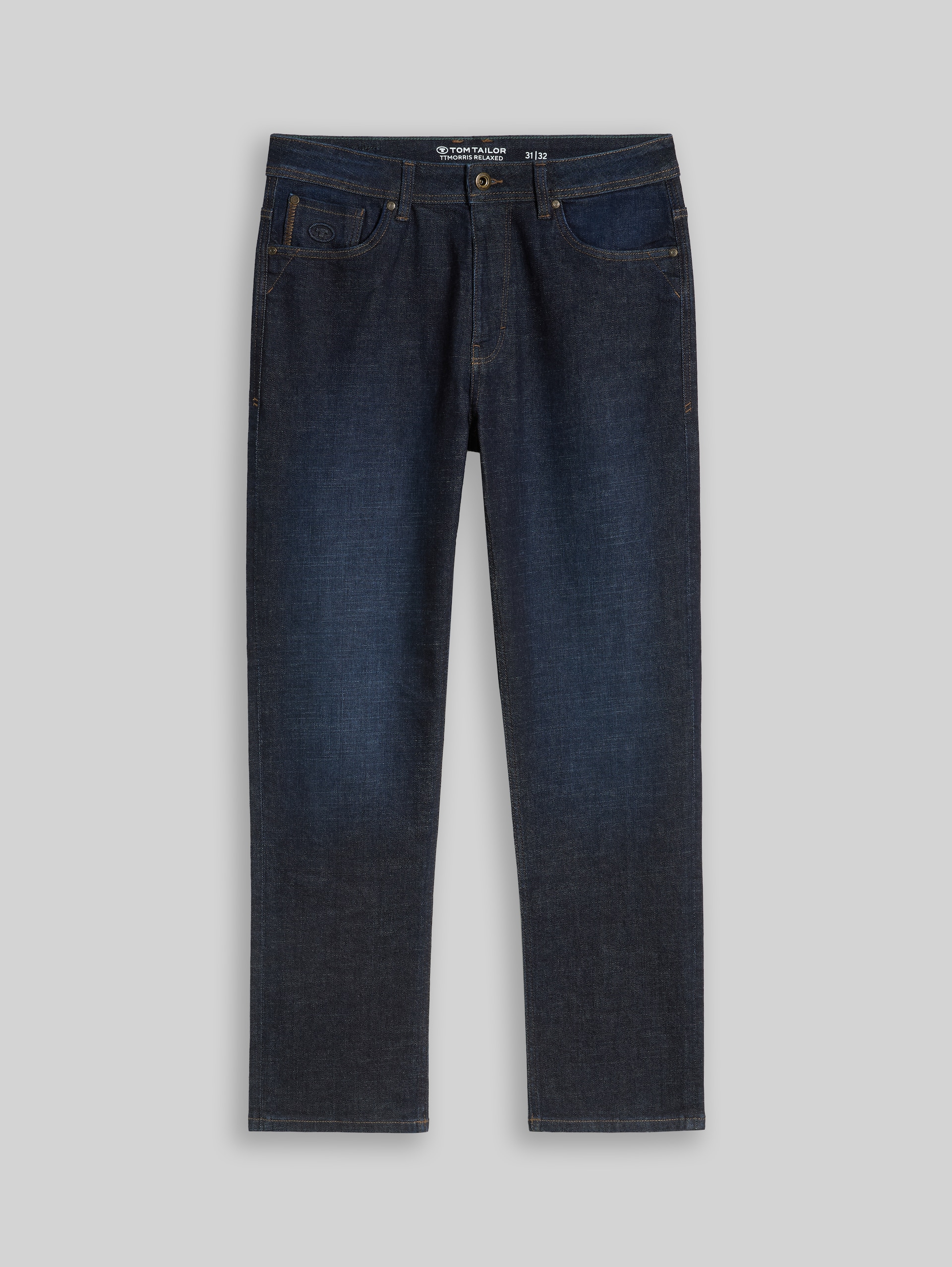 TTMORRIS RELAXED-jeans - Rinsed Blue Denim - Product vooraanzicht