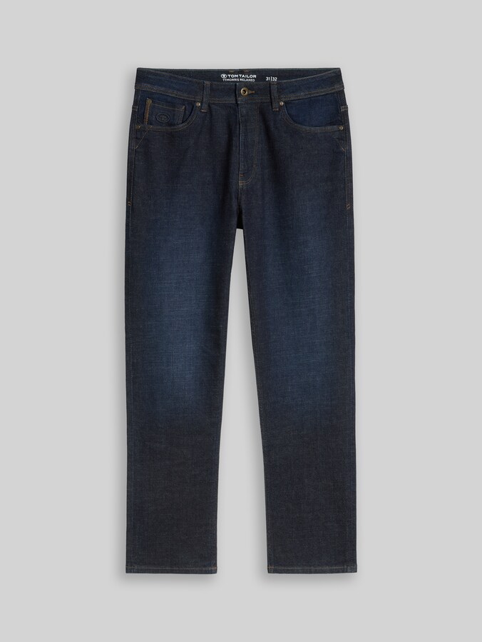 TTMORRIS RELAXED jeans by Men, Rinsed Blue Denim