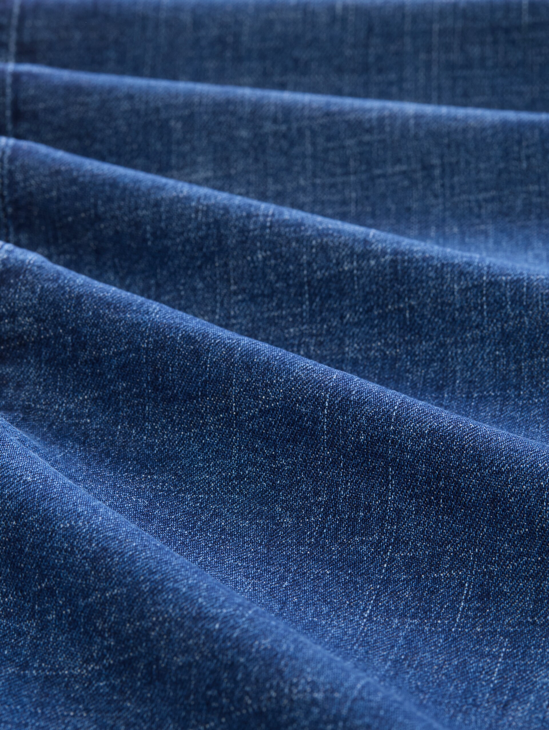 TTMORRIS RELAXED-jeans - dark stone bright blue denim - Materiaalweergave