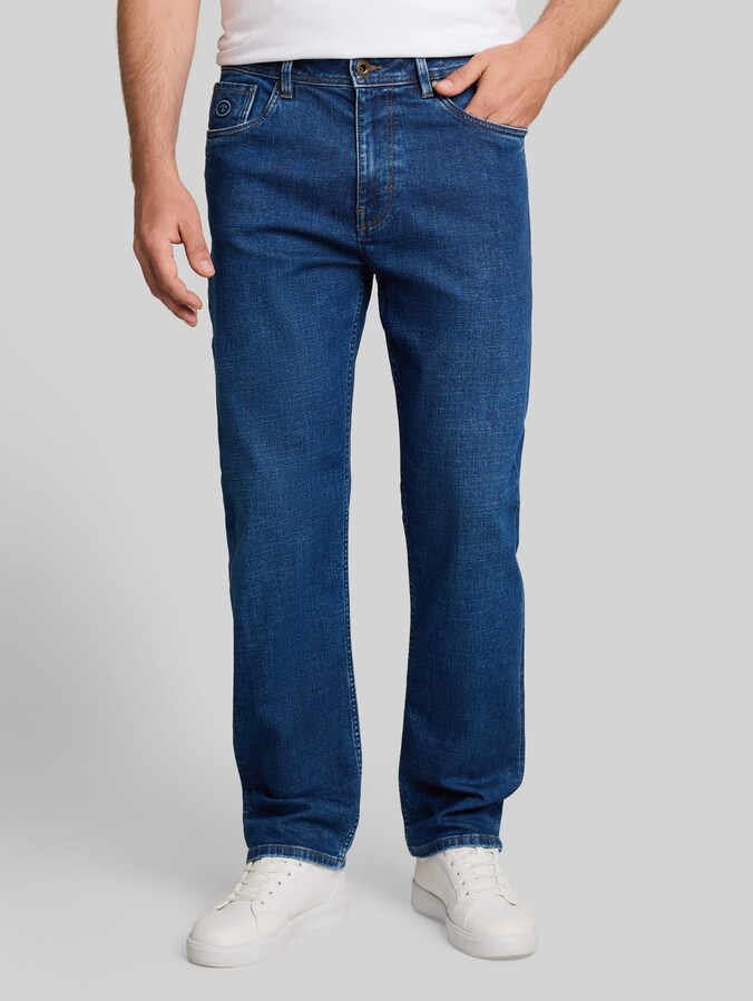 TTMORRIS RELAXED-jeans door Men, dark stone bright blue denim