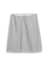 Sélectionné, Jupe confortable effet chiné par Tom Tailor, gris