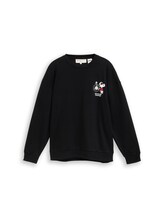 Nicht ausgewählt, Relaxed Fit Sweatshirt mit Snoopy-Rückenprint von Tom Tailor, 