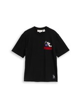 Nicht ausgewählt, Relaxed Fit T-Shirt mit Snoopy-Print von Tom Tailor, 