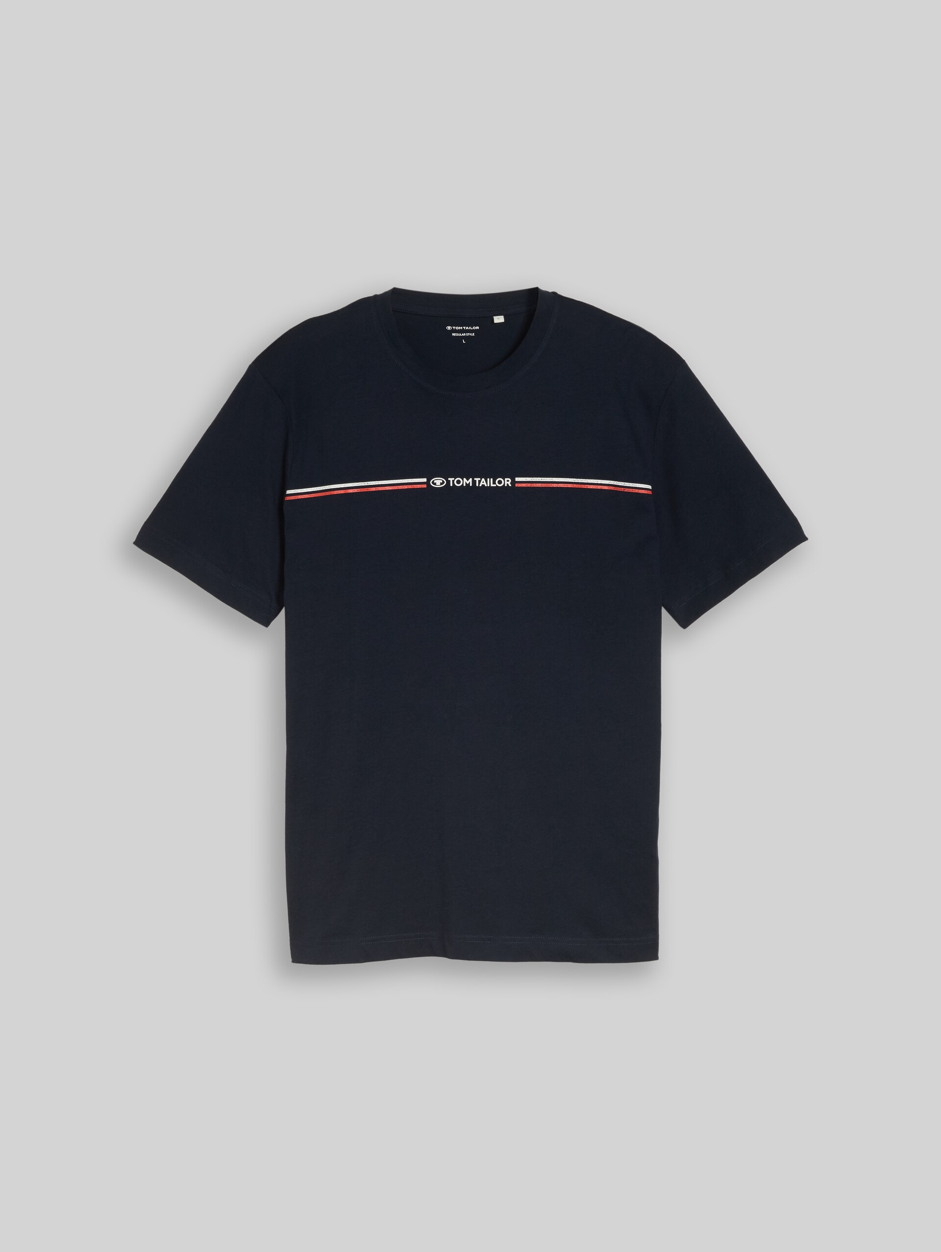 T-Shirt mit Logo-Print - sky captain blue - Vorder-Produkt-Ansicht