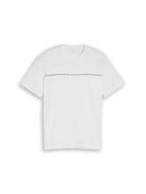 Nicht ausgewählt, T-Shirt mit Logo-Print von Tom Tailor, weiß