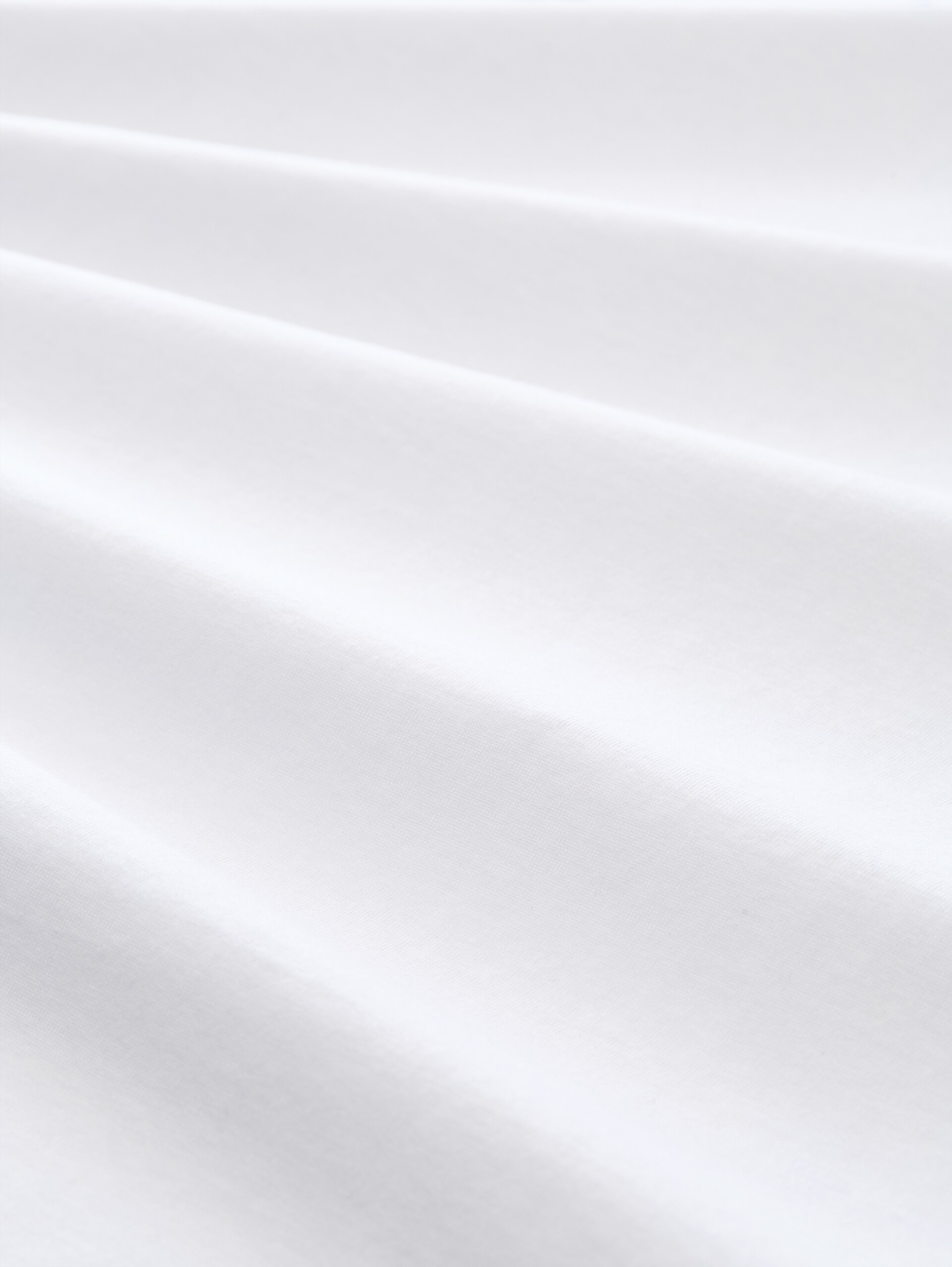 T-Shirt mit Logo-Print - White - Material-Ansicht