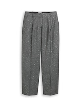 Sélectionné, Pantalon à jambes larges à paillettes par Tom Tailor, noires