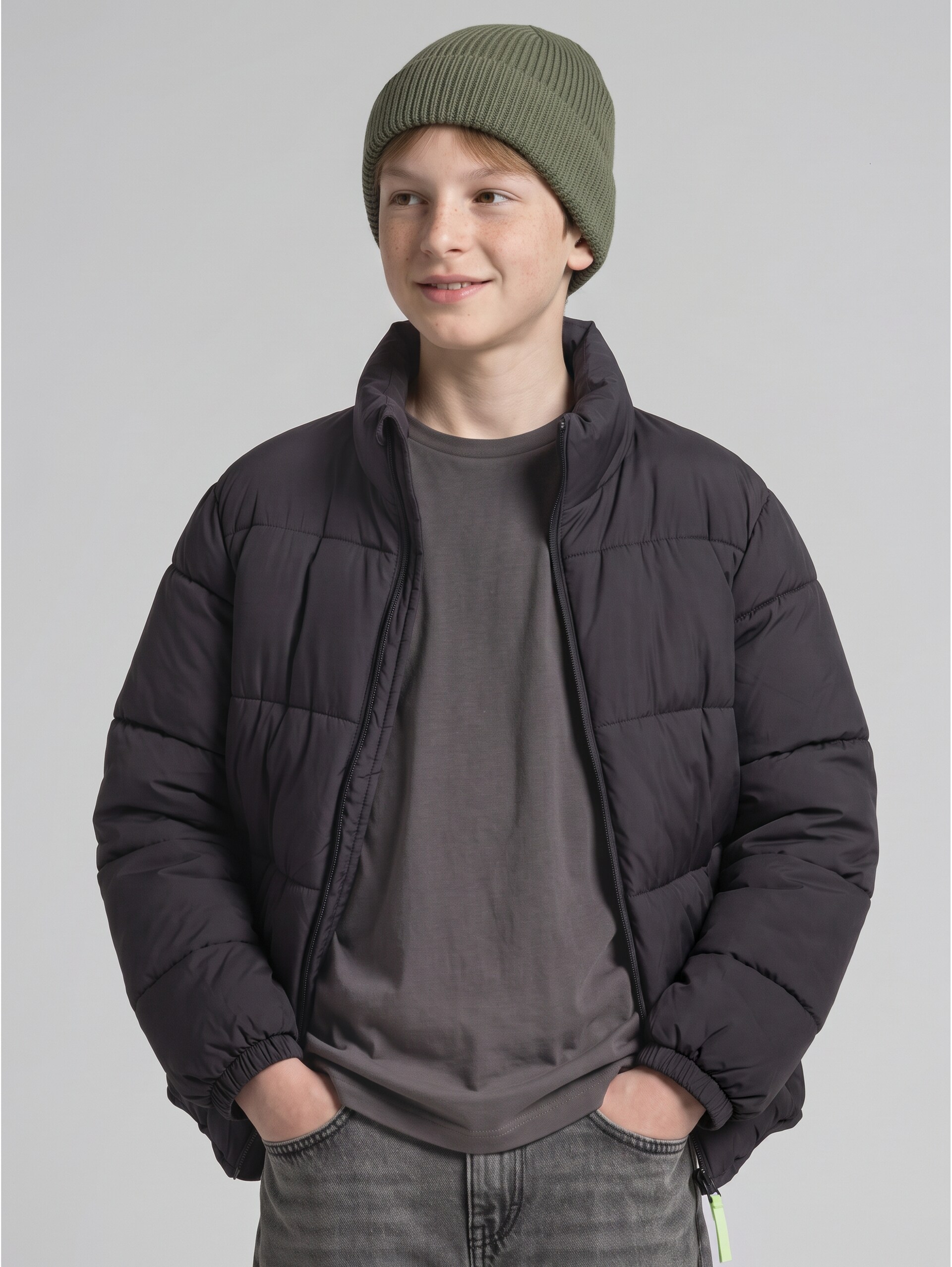 Beanie Mütze - urban olive green
