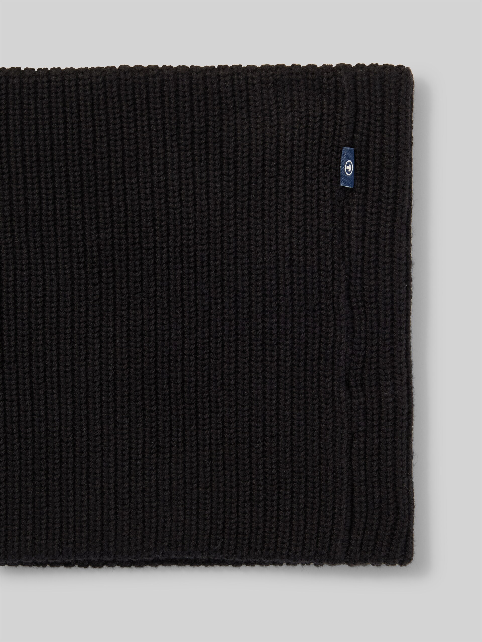Loop-sjaal - Black - Materiaalweergave