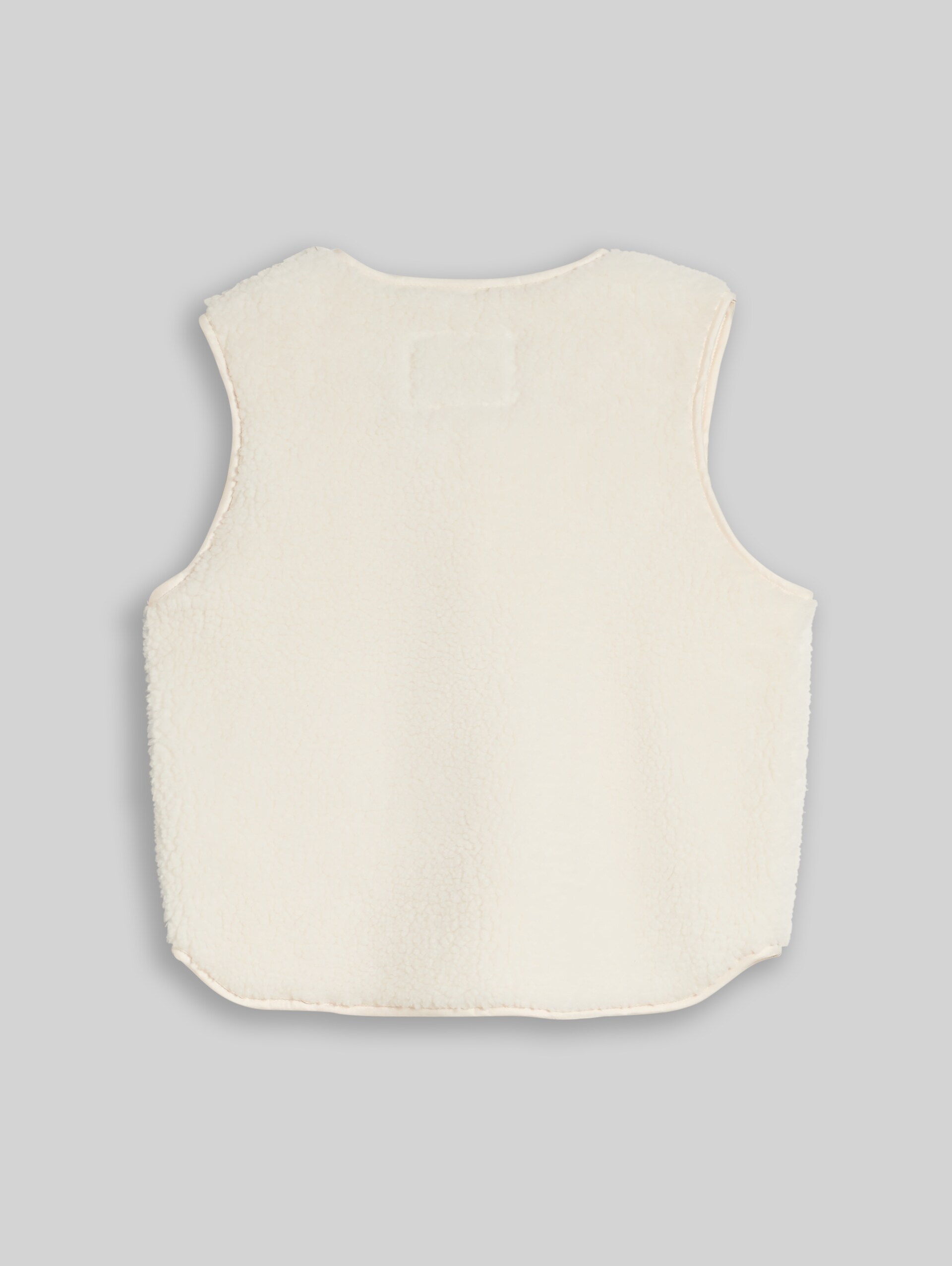Teddy vest - light creme teddy