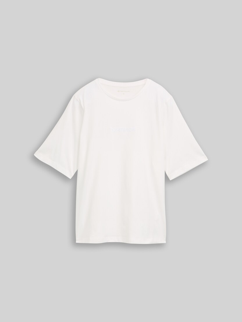 Slim-fit T-shirt with sequins by Women, Whisper White