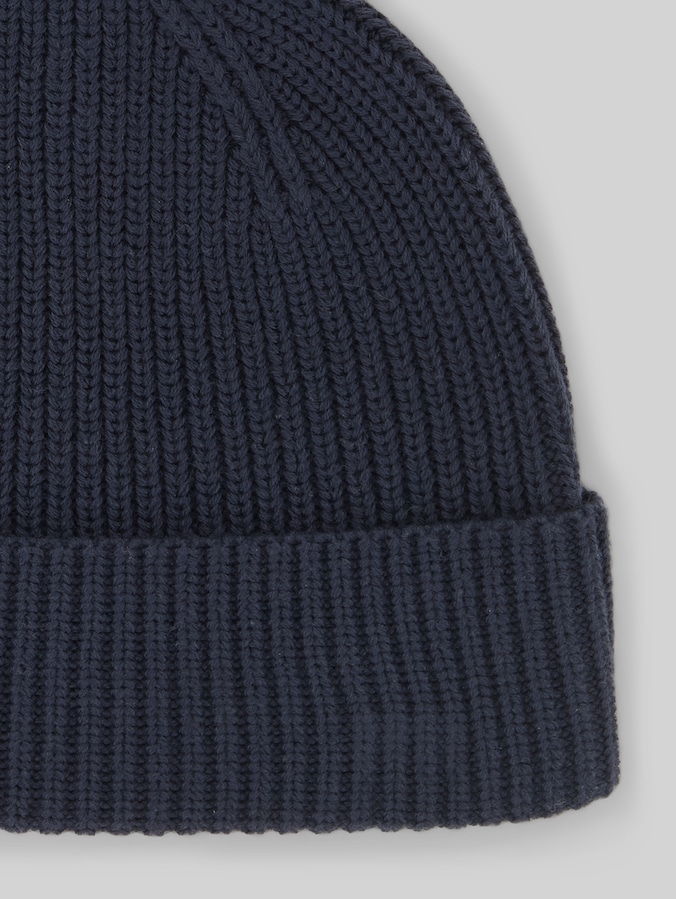 Beanie Mütze von Mini Boys, sky captain blue