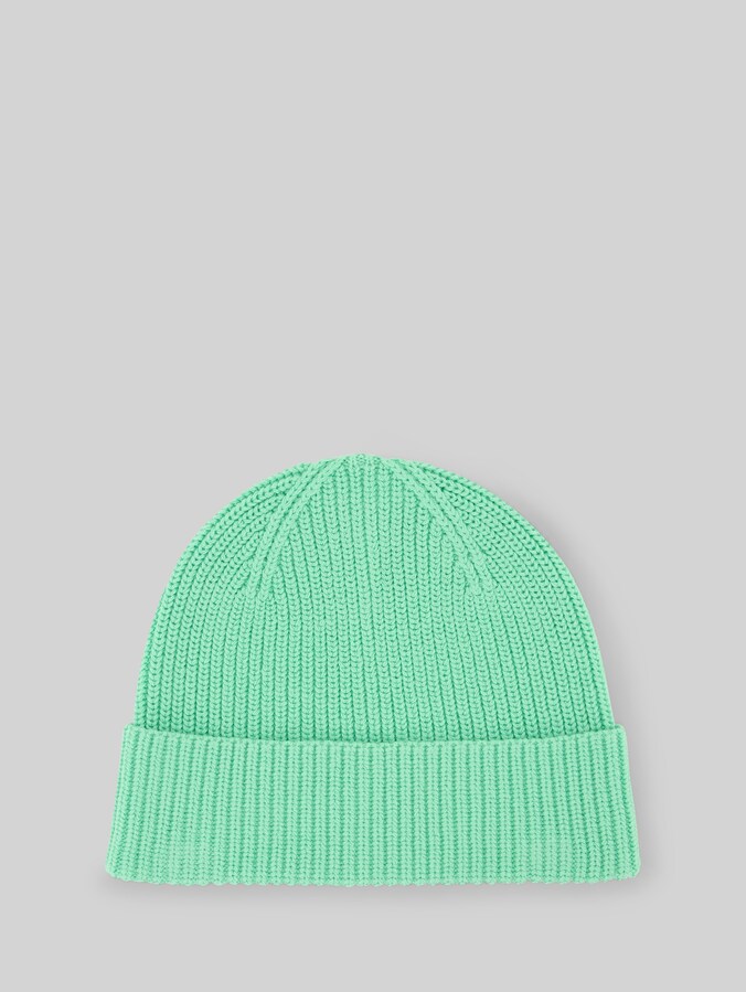Bonnet Beanie par Mini Boys, leafy green