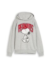 Ausgewählt, Oversize Hoodie Sweatshirt mit Snoopy-Print von Tom Tailor, 