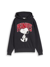 Nicht ausgewählt, Oversize Hoodie Sweatshirt mit Snoopy-Print von Tom Tailor, grau