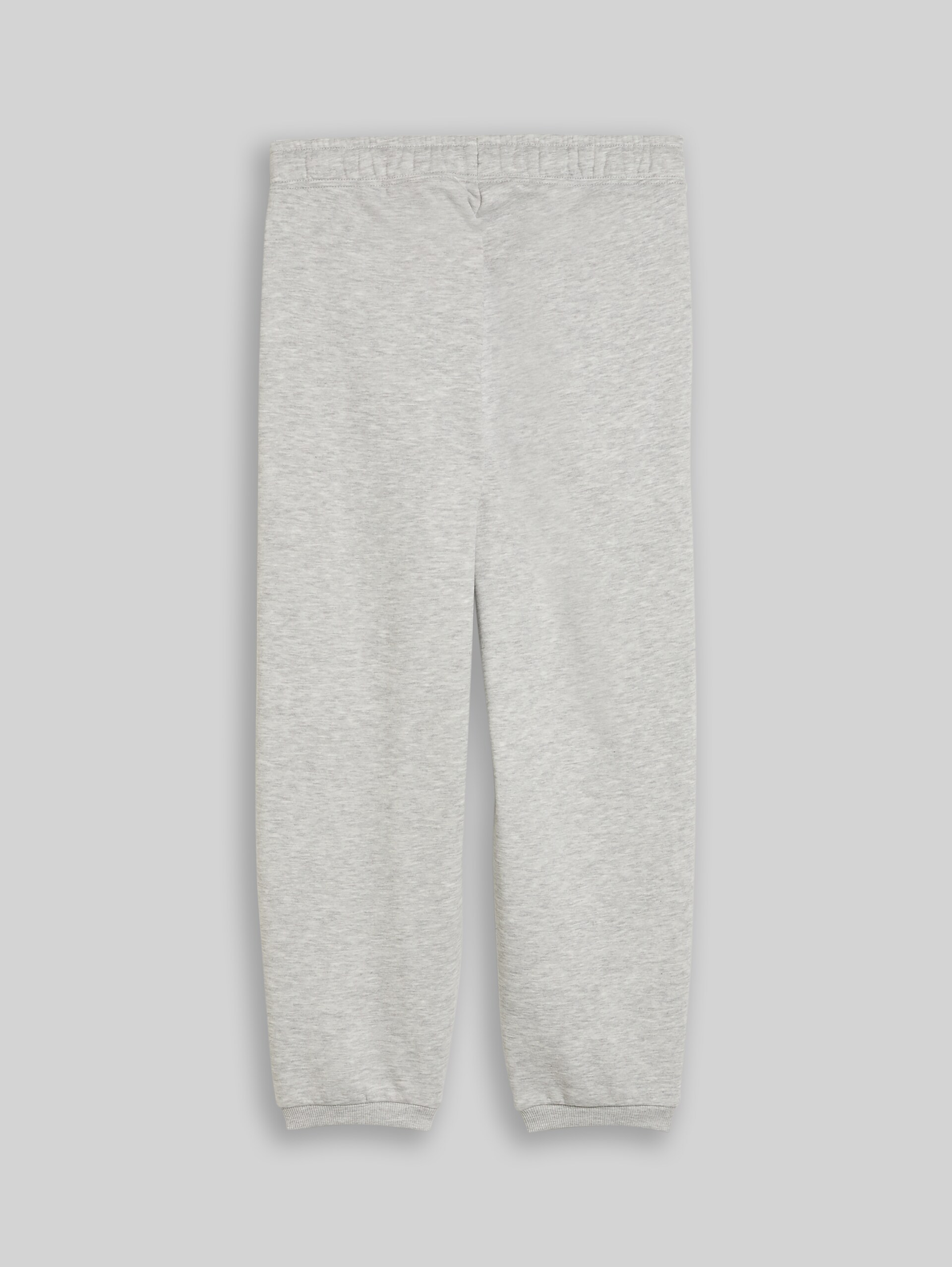 Jogginghose mit Snoopy-Print in Melange-Optik - Light Stone Grey Melange