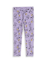 Ausgewählt, Leggings mit Peanuts-Print von Tom Tailor, lila