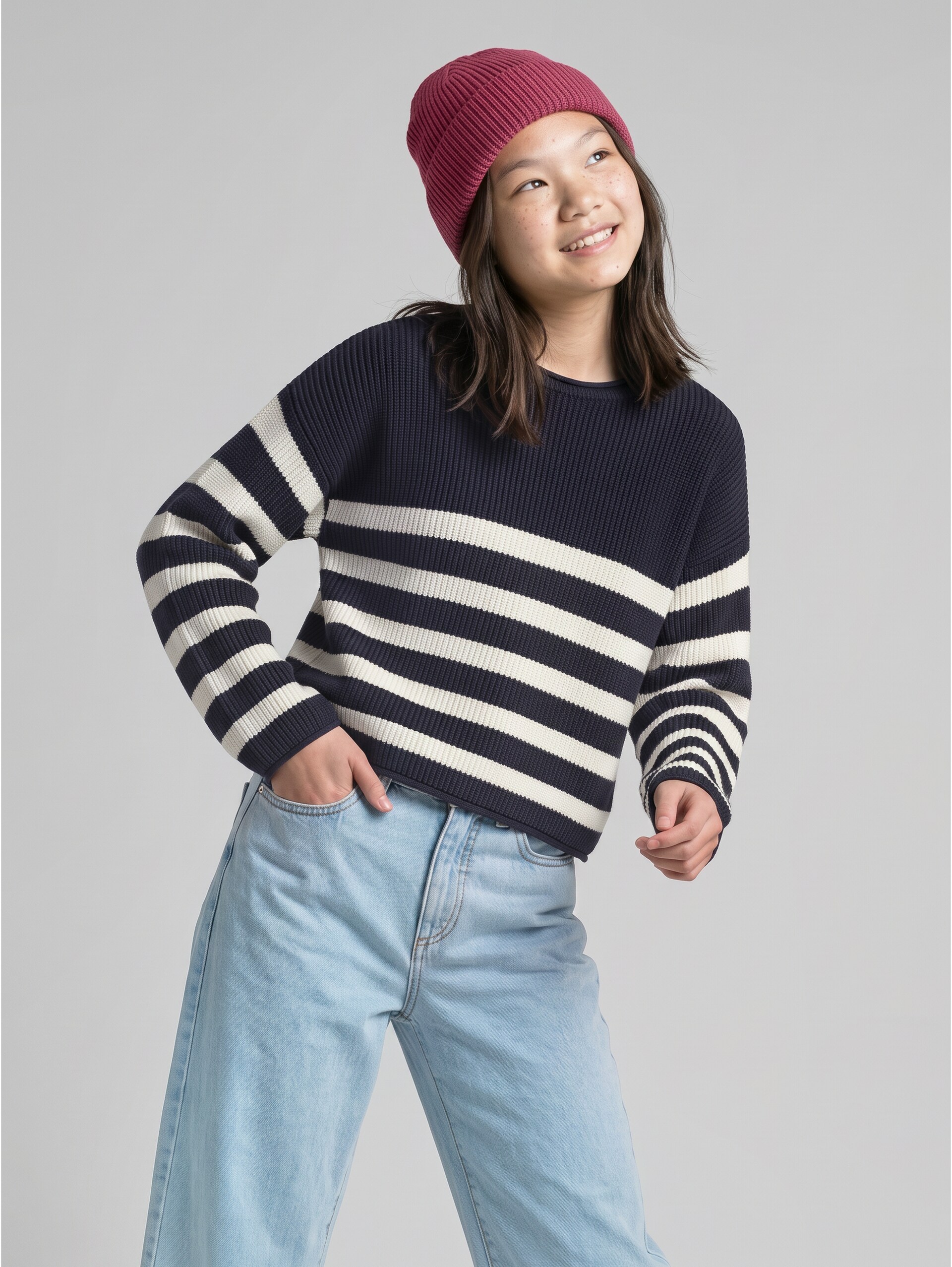 Beanie Mütze - pink velvet