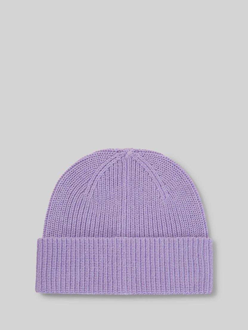 Beanie muts door Mini Girls, sweet purple