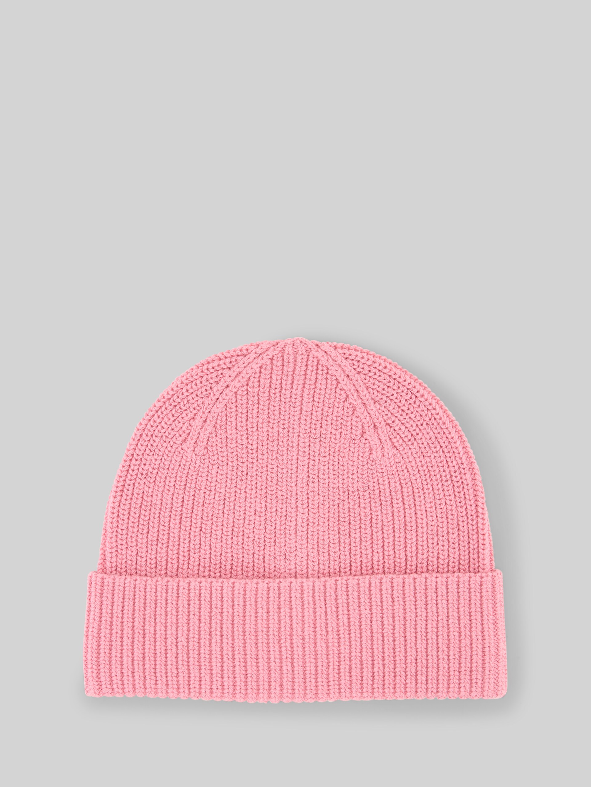Beanie Mütze - smooth rose - Vorder-Produkt-Ansicht