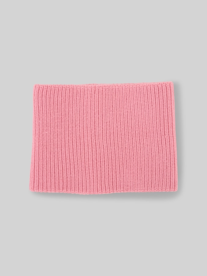 Loop-Schal von Mini Girls, smooth rose
