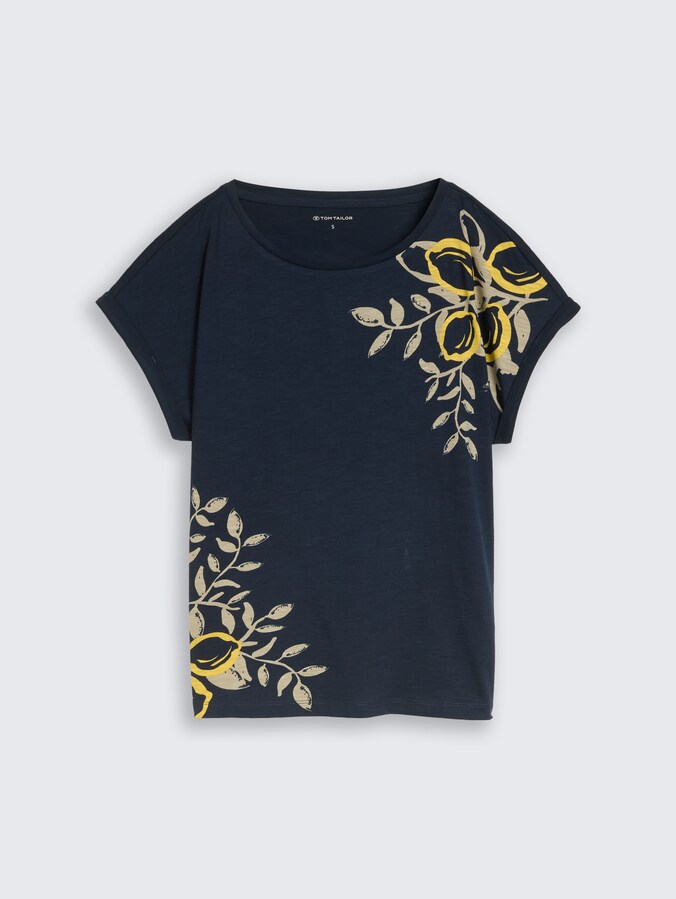 T-Shirt mit Print von Women, sky captain blue