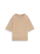 Geselecteerd, Gezellige gebreide trui met alpaca-aandeel door Tom Tailor, beige