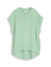 Ausgewählt, Oversize Pullunder mit Wollanteil von Tom Tailor, grün