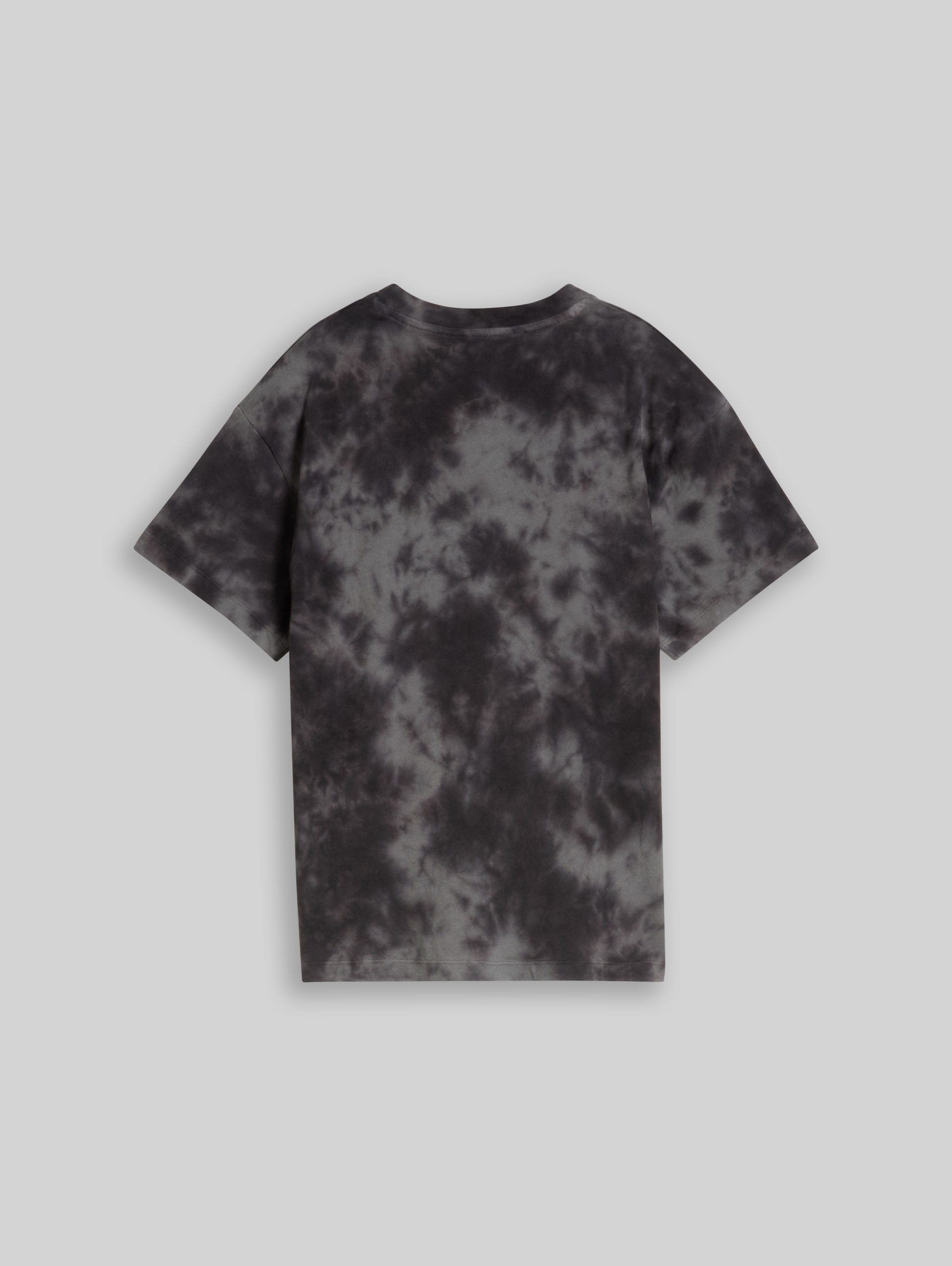Oversize Tie-Dye T-Shirt - dark grey tie dye
