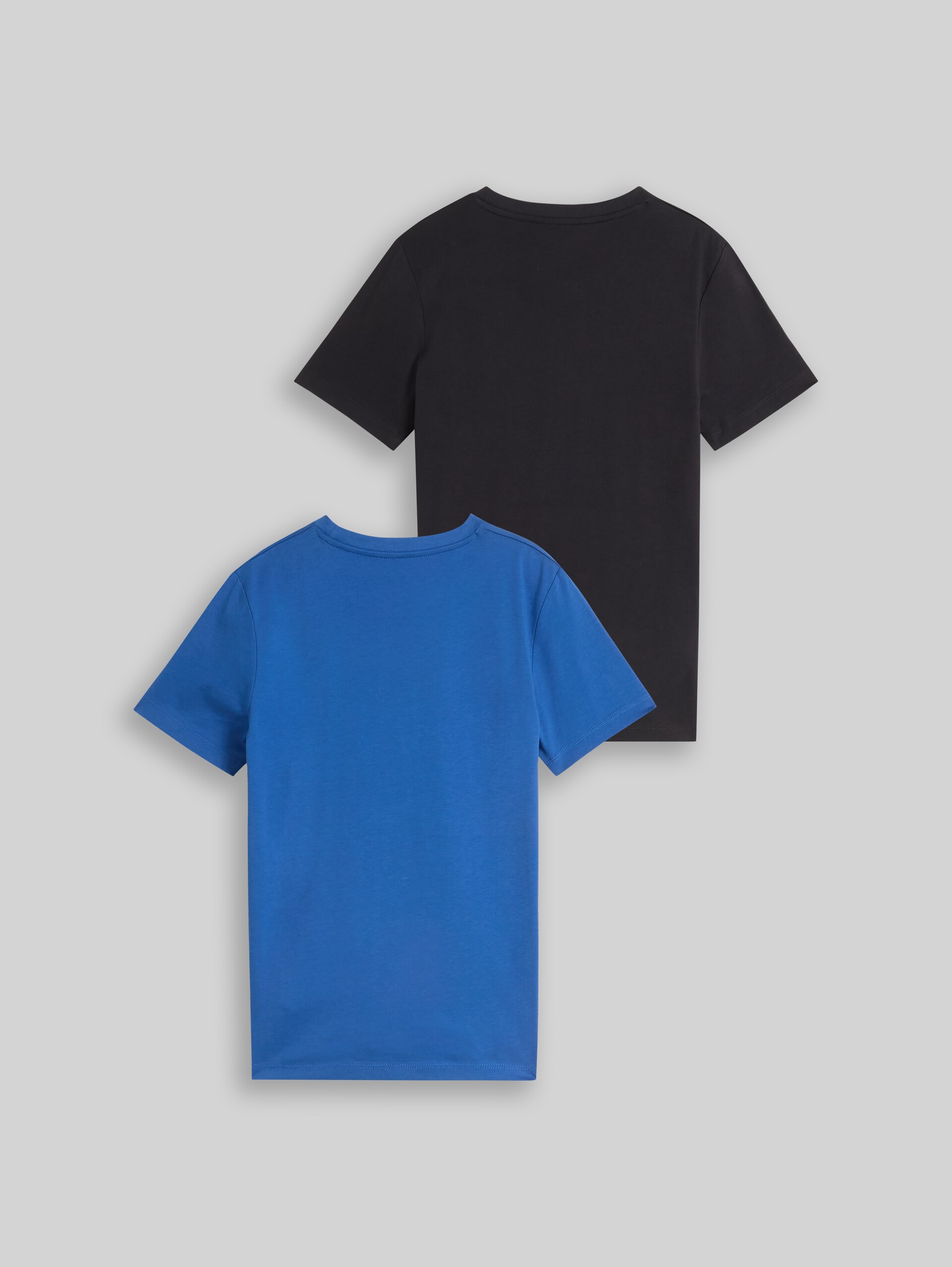 Basic T-Shirt im 2er-Pack - soft sapphire blue