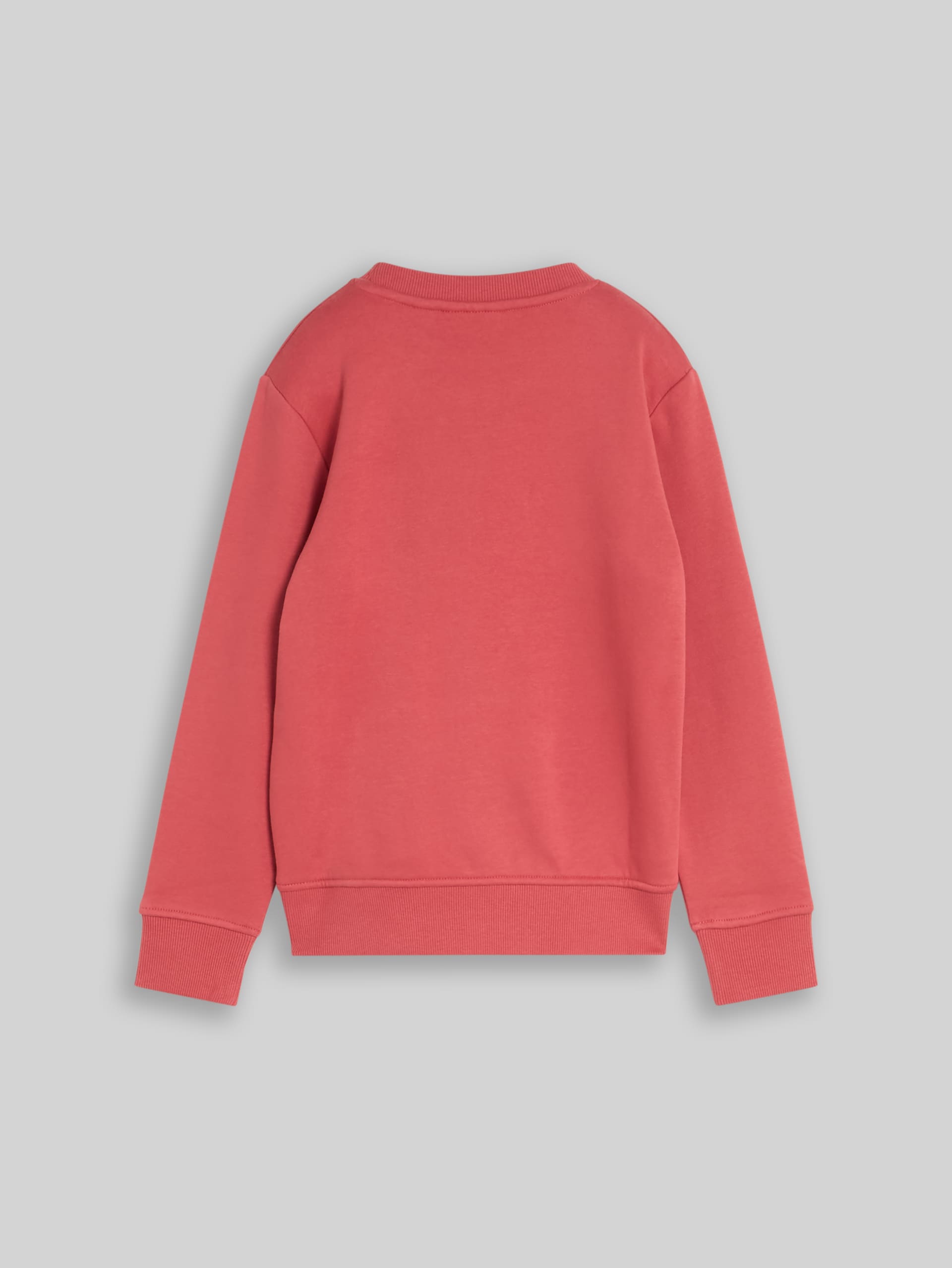 Sweatshirt with reversible sequins - Berry Red